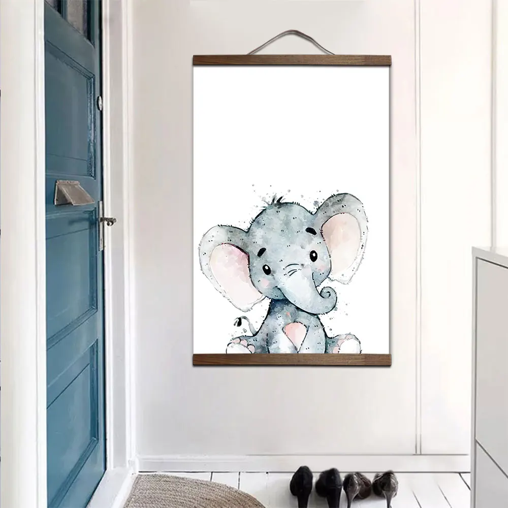 custom Cute Cartoon Animal Decorative Picture kids Children's Room Canvas Painting poster Wall Art with wood hanging scrolls
custom Cute Cartoon Animal Decorative Picture kids Children's Room Canvas Painting poster Wall Art with wood hanging scrolls
