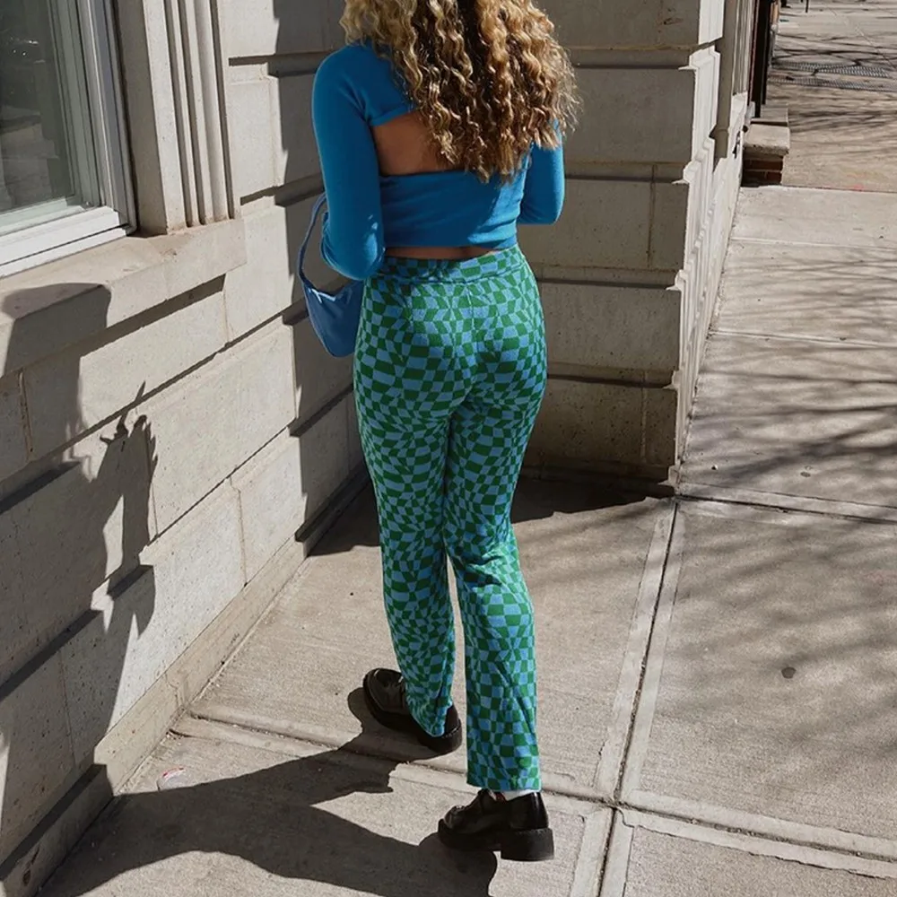 Woman Print Wide Leg Pants Trousers Sexy High Waist Fashion Female Trousers Streetwear Loose Party Style
Woman Print Wide Leg Pants Trousers Sexy High Waist Fashion Female Trousers Streetwear Loose Party Style