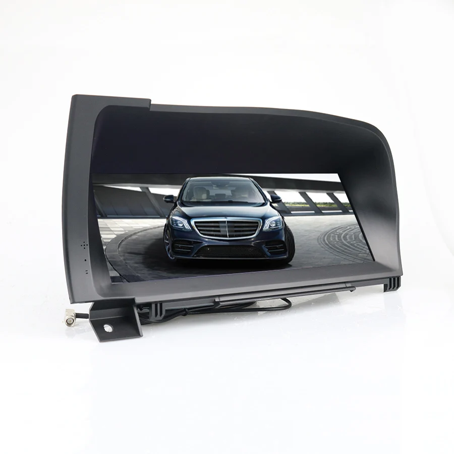 

Автомобильный мультимедийный навигатор Carplay, с голосовым управлением и камерой на 360 градусов, Android 10, для Benz S-Class W221, W220, C217, S500, S560, S450