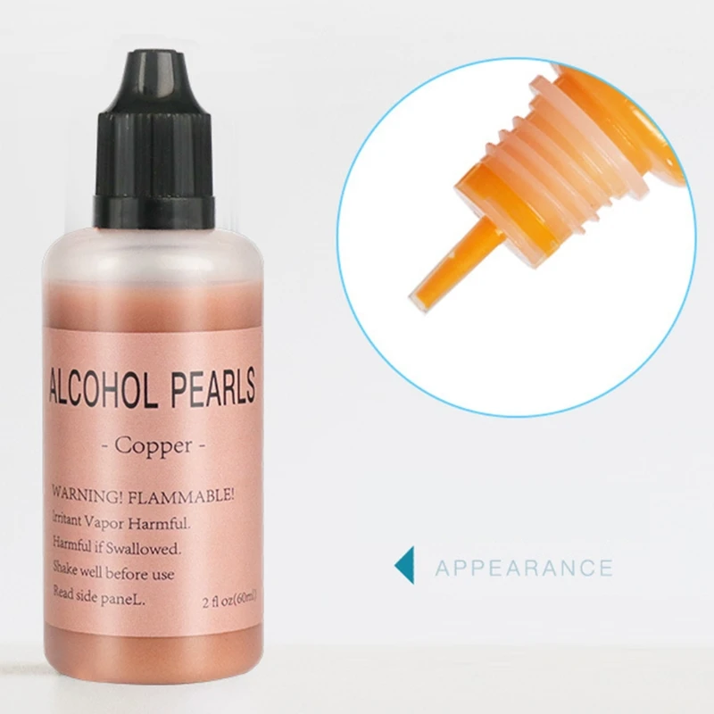 Metallic Alcohol Pigment Resin Dye Alcohol-Based Ink Concentrated Paint Epoxy Resin Colorant Resin Casting Crafts 60ml
Metallic Alcohol Pigment Resin Dye Alcohol-Based Ink Concentrated Paint Epoxy Resin Colorant Resin Casting Crafts 60ml