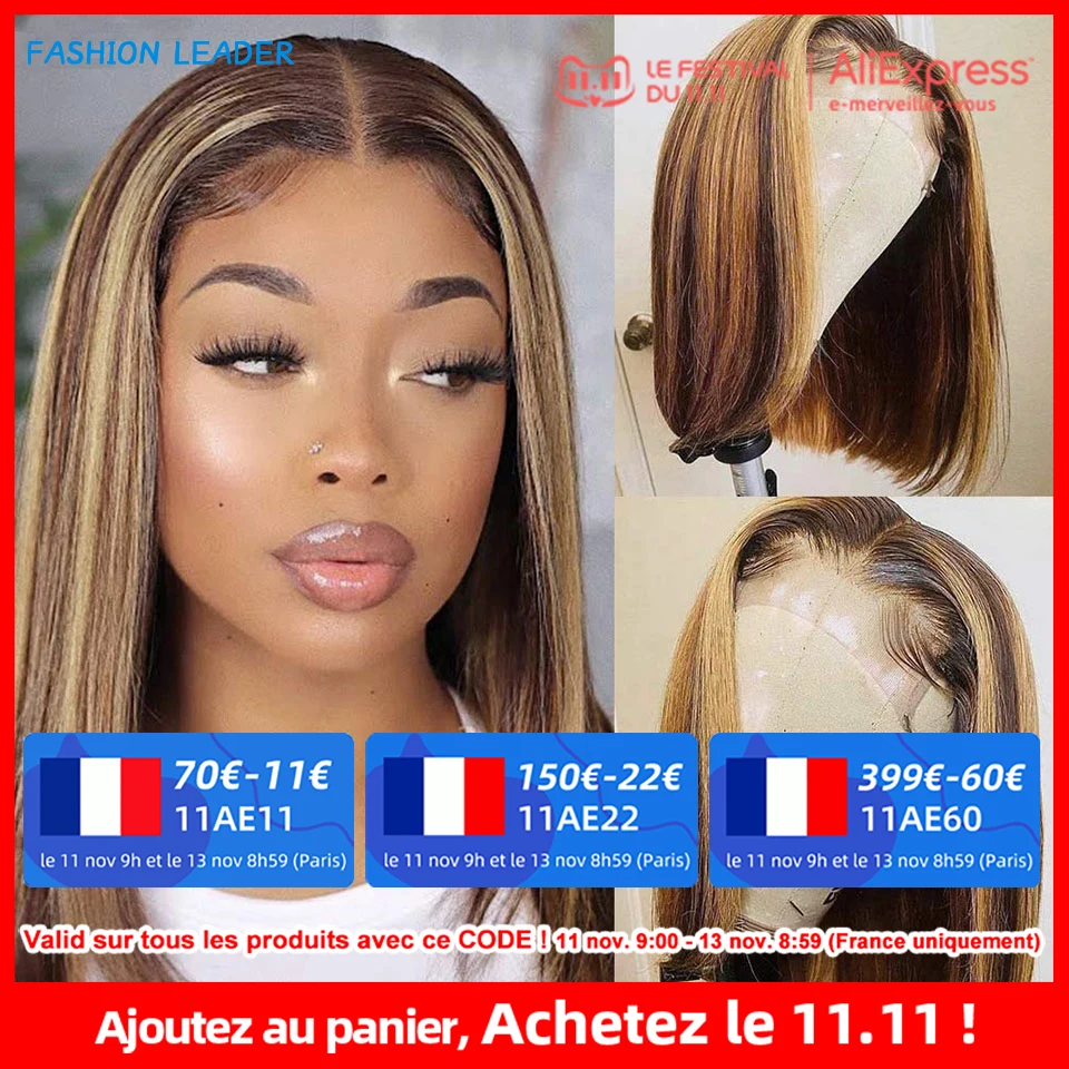 Highlight Blunt Cut Bob Wig Ombre 4/27 Straight Hair Lace Frontal Wig Highlight Wigs Brazilian Human Hair 4x4 Closure Wig 
Highlight Blunt Cut Bob Wig Ombre 4/27 Straight Hair Lace Frontal Wig Highlight Wigs Brazilian Human Hair 4x4 Closure Wig