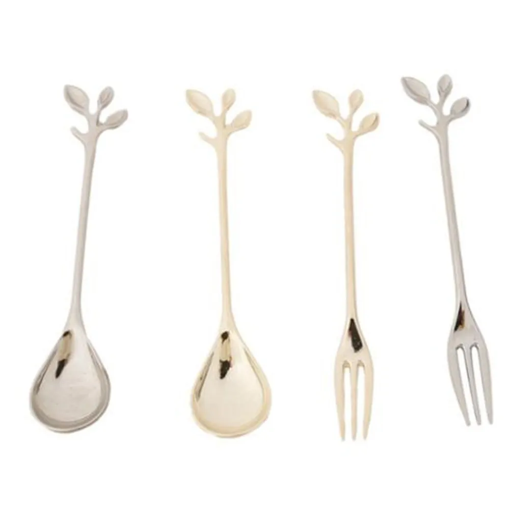 Stainless Steel Spoon Branch Leaves Scoon Fork Coffee Spoon Tableware Decoration Christmas Dinnerware Kitchen Accessories
Stainless Steel Spoon Branch Leaves Scoon Fork Coffee Spoon Tableware Decoration Christmas Dinnerware Kitchen Accessories