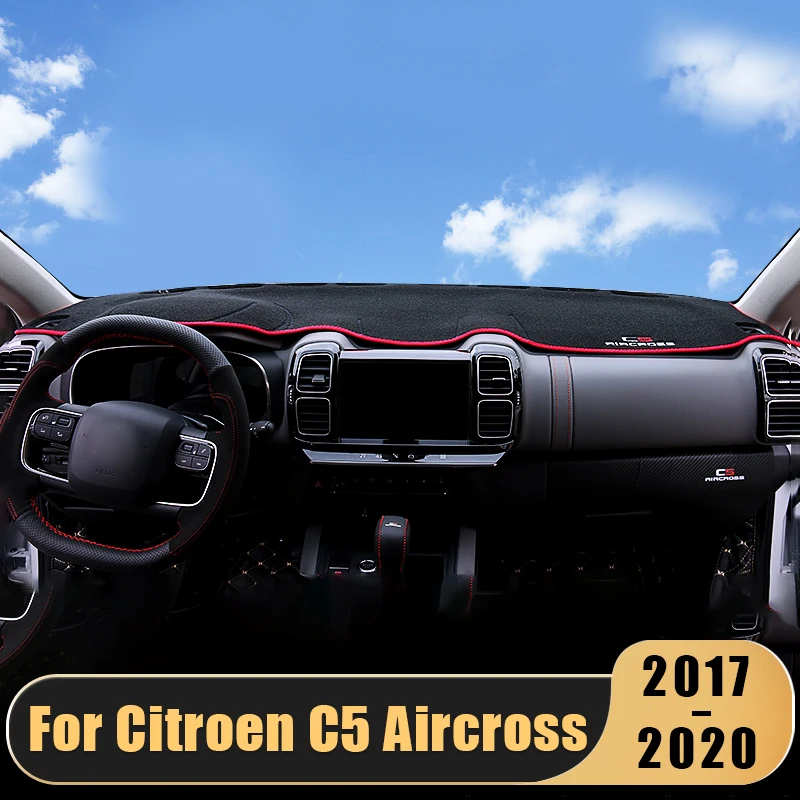 Car Dashboard Cover Mat For Citroen C5 Aircross 2017-2019 2020 Dash Board Sun Shade Pad Carpets Anti-UV Protector Accessories
Car Dashboard Cover Mat For Citroen C5 Aircross 2017-2019 2020 Dash Board Sun Shade Pad Carpets Anti-UV Protector Accessories