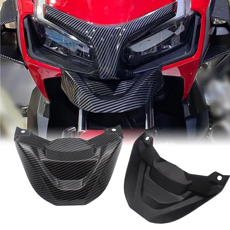 For Honda ADV 150 2019 2020 2021 Motorcycle Front Wheel Fender Headlight Lower Beak Duckbill Carbon Black Extension Cowl Cover
For Honda ADV 150 2019 2020 2021 Motorcycle Front Wheel Fender Headlight Lower Beak Duckbill Carbon Black Extension Cowl Cover