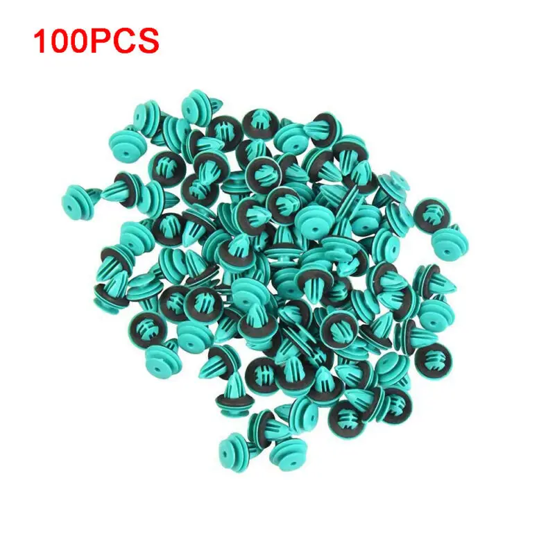100 Pcs 8mm Car Hole Plastic Rivets Retainer Fastener Fender Bumper Push Pin Clip Fastener Clip Truck Part
100 Pcs 8mm Car Hole Plastic Rivets Retainer Fastener Fender Bumper Push Pin Clip Fastener Clip Truck Part