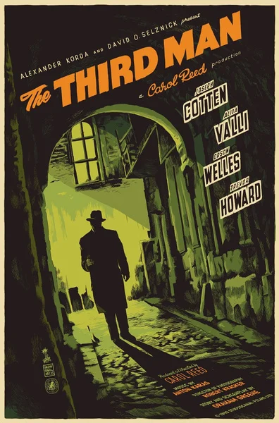 The Third Man Film Movie Metal Tin Sign Poster Wall Plaque
The Third Man Film Movie Metal Tin Sign Poster Wall Plaque