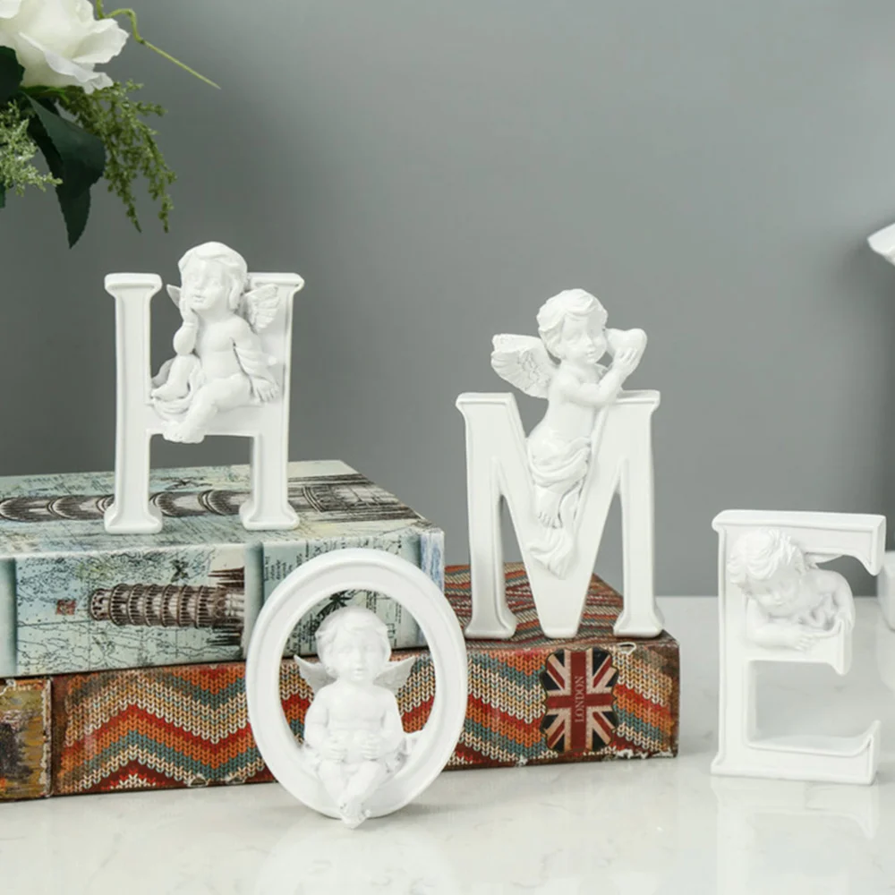 1 Set Exquisite HOME Alphabet Ornaments Creative Desktop Alphabet Decors 
1 Set Exquisite HOME Alphabet Ornaments Creative Desktop Alphabet Decors