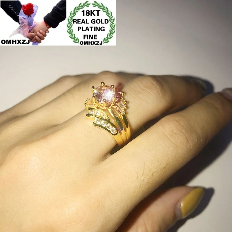 Ювелирные изделия OMHXZJ RR1083, оптовая продажа, Европейская мода, изящное женское кольцо из 18-каратного золота с геометрическим цирконием класс...
Ювелирные изделия OMHXZJ RR1083, оптовая продажа, Европейская мода, изящное женское кольцо из 18-каратного золота с геометрическим цирконием класс...