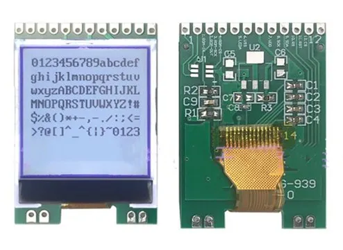 14-контактный/12-контактный SPI COG LCM LCD 128128 экран (плата/без платы) контроллер ST7571