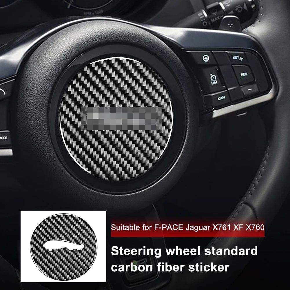 Car Steering Wheel Center Emblem Badge Cover Trim Carbon Fiber Car Styling for Jaguar XFL E F-PACE XE XF XEL XJ S R Sport
Car Steering Wheel Center Emblem Badge Cover Trim Carbon Fiber Car Styling for Jaguar XFL E F-PACE XE XF XEL XJ S R Sport