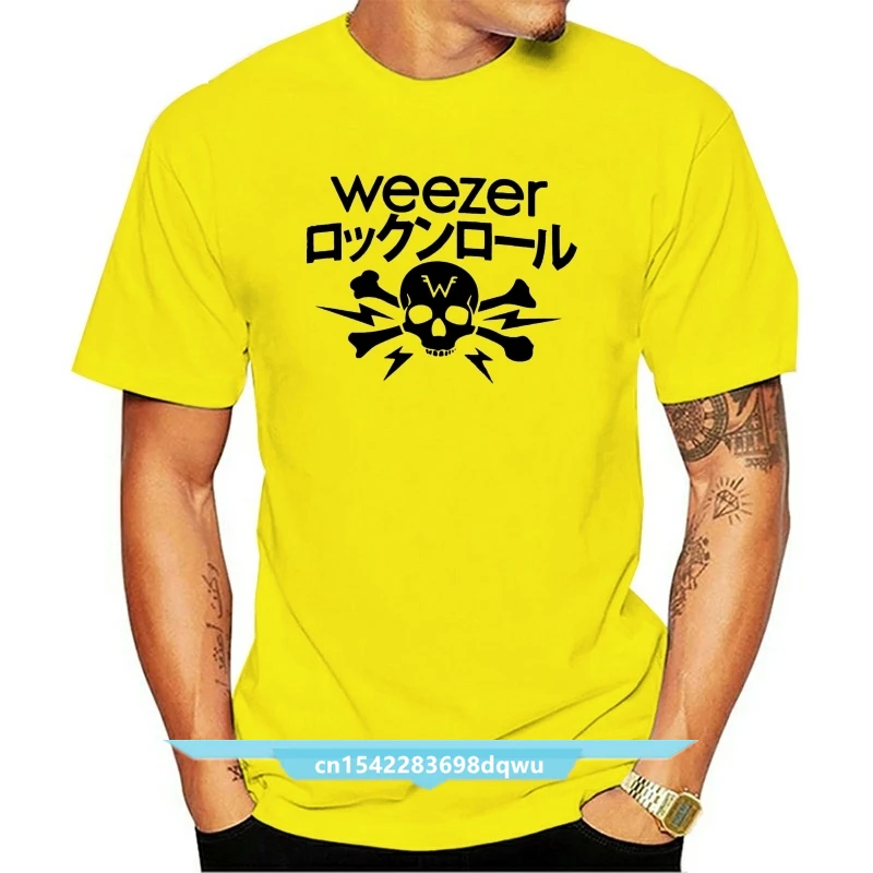 Weezer Kanji Skull Crossbones Image White T Shirt Men Women New Soft Band Merch Tee Shirt graphic retro Tops
Weezer Kanji Skull Crossbones Image White T Shirt Men Women New Soft Band Merch Tee Shirt graphic retro Tops