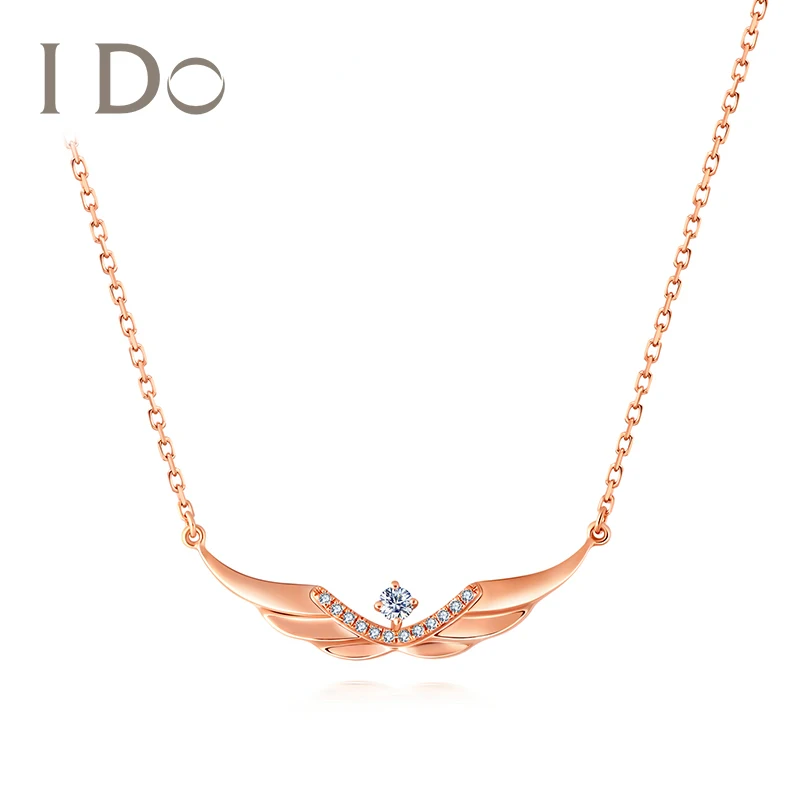 I Do Wings Series 18 K Gold Necklace Genuine Diamond Love Gift Christmas New Year love Together
I Do Wings Series 18 K Gold Necklace Genuine Diamond Love Gift Christmas New Year love Together