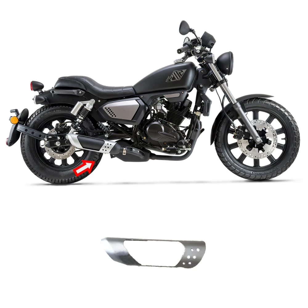Exhaust Pipe Decorative Cover Silencer Decorative Protective Shell Motorcycle Accessories For Benelli Motobi 200 EVO 
Exhaust Pipe Decorative Cover Silencer Decorative Protective Shell Motorcycle Accessories For Benelli Motobi 200 EVO
