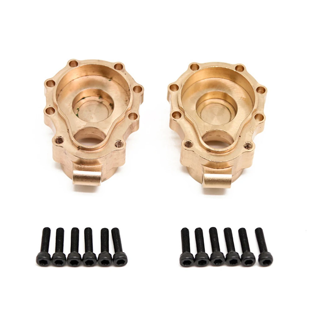 1Pair Rear Axle Gear Cover Brass Counterweight for 1/10 Trx-4 Trx-6 TRX4 TRX6 Climbing RC Car Upgrade Parts Spare
1Pair Rear Axle Gear Cover Brass Counterweight for 1/10 Trx-4 Trx-6 TRX4 TRX6 Climbing RC Car Upgrade Parts Spare