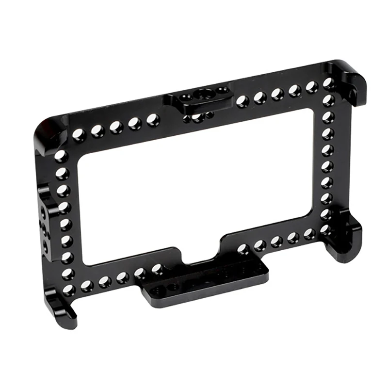 5.5 Inch Monitor Cage for Feelworld F6 Plus Monitor Protective Cage Frame with Nato Rail Threading Holes
5.5 Inch Monitor Cage for Feelworld F6 Plus Monitor Protective Cage Frame with Nato Rail Threading Holes