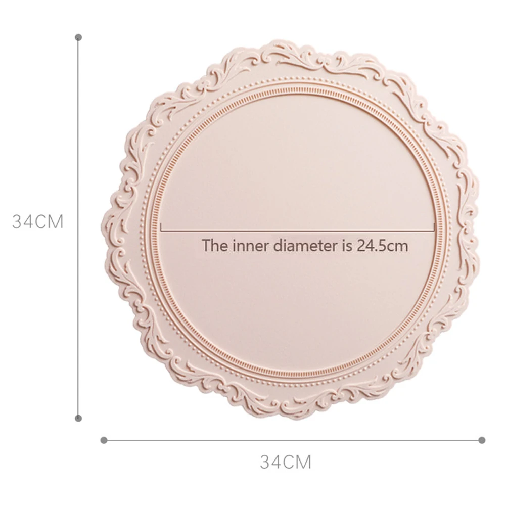 Placemats Food Grade Silicone Round European Style Embossed Heat Insulation Table Mat Dining Kitchen Table Tool 5z Dropshipping
Placemats Food Grade Silicone Round European Style Embossed Heat Insulation Table Mat Dining Kitchen Table Tool 5z Dropshipping
