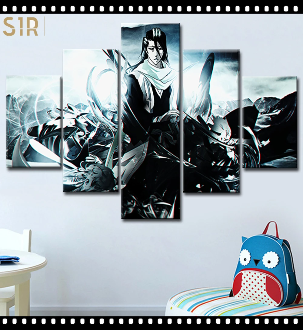 Bleach Wall Art 5 Pieces Canvas Painting Poster Pictures Home Decor Living Room HD Printed Game Poster Anime Wall Art
Bleach Wall Art 5 Pieces Canvas Painting Poster Pictures Home Decor Living Room HD Printed Game Poster Anime Wall Art