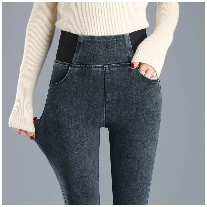 Plus Size Slim Jeans For Women Skinny High Waist Jeans Woman Plus Velvet Warm Denim Pencil Pants Stretch Waist Women Basic Jeans
Plus Size Slim Jeans For Women Skinny High Waist Jeans Woman Plus Velvet Warm Denim Pencil Pants Stretch Waist Women Basic Jeans