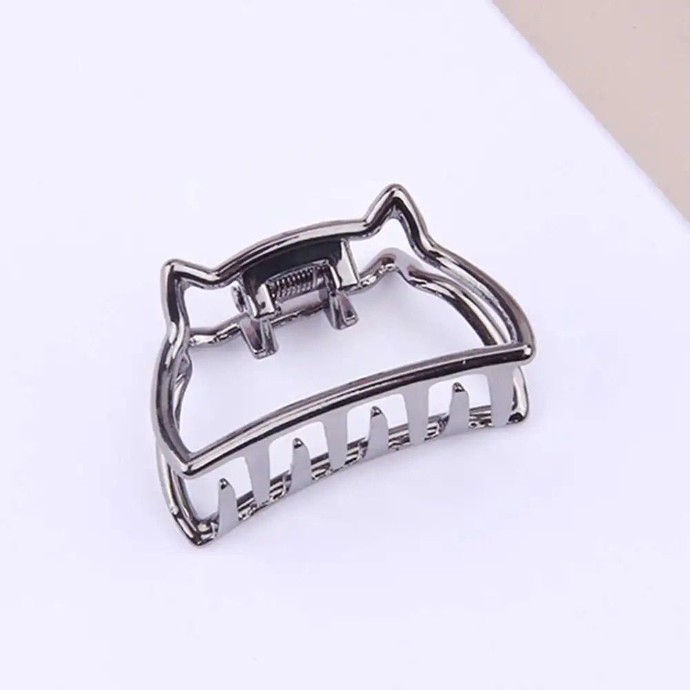 2 Pcs/Set New Fashion Lady Metal Hair Clip Snap Barrette Stick Cute Cat Shape Hairpin Hair Styling Tools Accessories
2 Pcs/Set New Fashion Lady Metal Hair Clip Snap Barrette Stick Cute Cat Shape Hairpin Hair Styling Tools Accessories