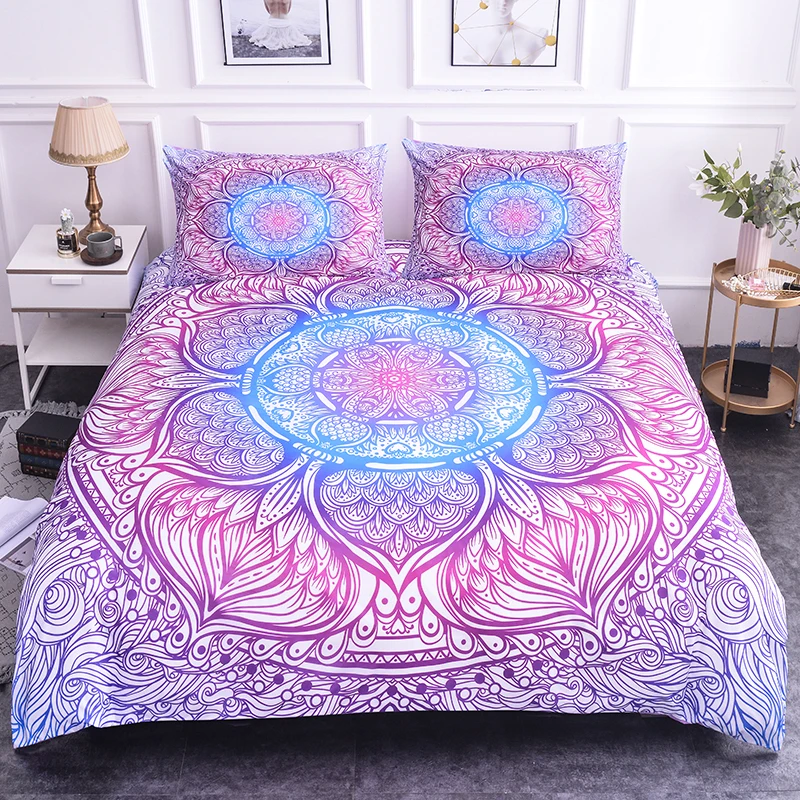 2021 Bohemia 3D Bedding Set Printed Mandala Duvet Cover 2/3pcs High-end Fashion Comforter Cover Single Double Queen King Size
2021 Bohemia 3D Bedding Set Printed Mandala Duvet Cover 2/3pcs High-end Fashion Comforter Cover Single Double Queen King Size