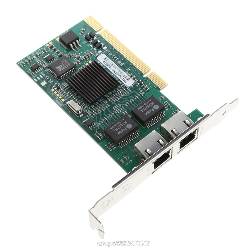 32bit PCI Dual-port Gigabit Ethernet Intel82546 RJ45 1000Mbps Network Card F22 21 Dropshipping
32bit PCI Dual-port Gigabit Ethernet Intel82546 RJ45 1000Mbps Network Card F22 21 Dropshipping
