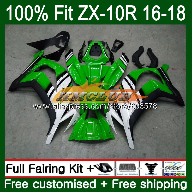 Инъекции для KAWASAKI ZX-10R 1000CC ZX10R 16, 17, 18, 120CL. 68 ZX1000 ZX 1000 ZX 10 сотрудников отдела исследований 10R 2016 2017 2018 OEM зеленый Глянец обтекатель
Инъекции для KAWASAKI ZX-10R 1000CC ZX10R 16, 17, 18, 120CL. 68 ZX1000 ZX 1000 ZX 10 сотрудников отдела исследований 10R 2016 2017 2018 OEM зеленый Глянец обтекатель