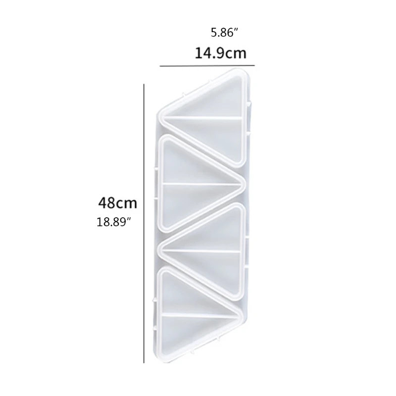 Multi-purpose Triangle Platter Epoxy Resin Mold Fruit Nut Storage Tray Silicone Mould DIY Crafts Home Decorations Mold
Multi-purpose Triangle Platter Epoxy Resin Mold Fruit Nut Storage Tray Silicone Mould DIY Crafts Home Decorations Mold