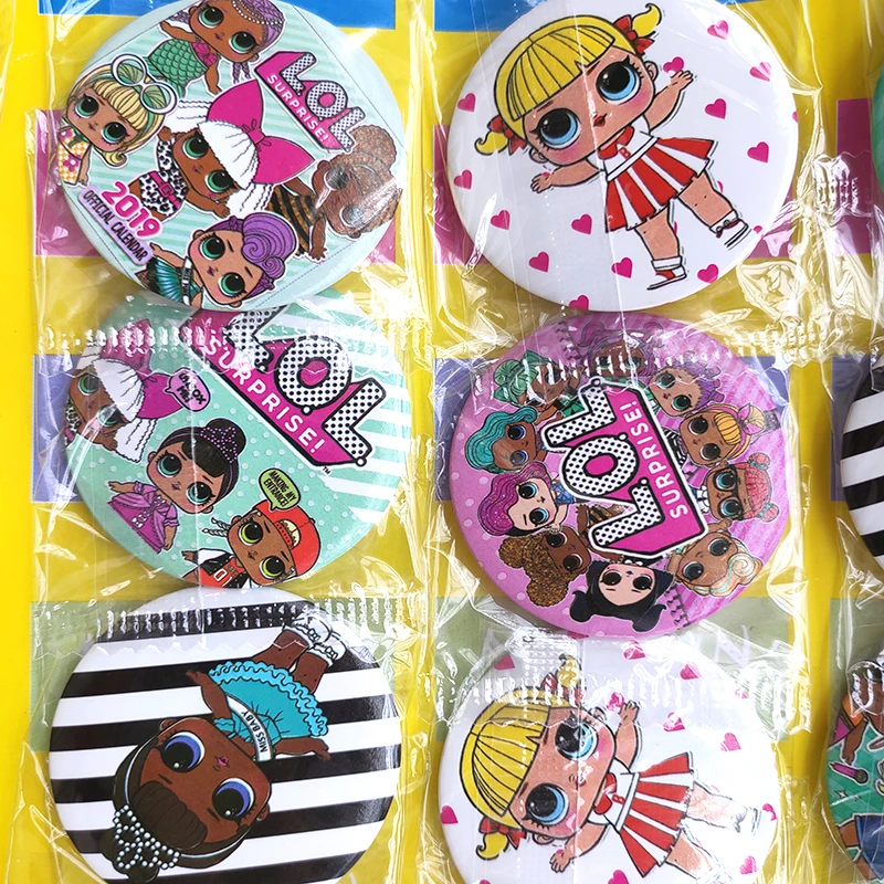 LOL party surprise lol dolls Badge Birthday Party Decorations Kid Anime Figure Cartoon Badges for Party Dress Girls gifts
LOL party surprise lol dolls Badge Birthday Party Decorations Kid Anime Figure Cartoon Badges for Party Dress Girls gifts