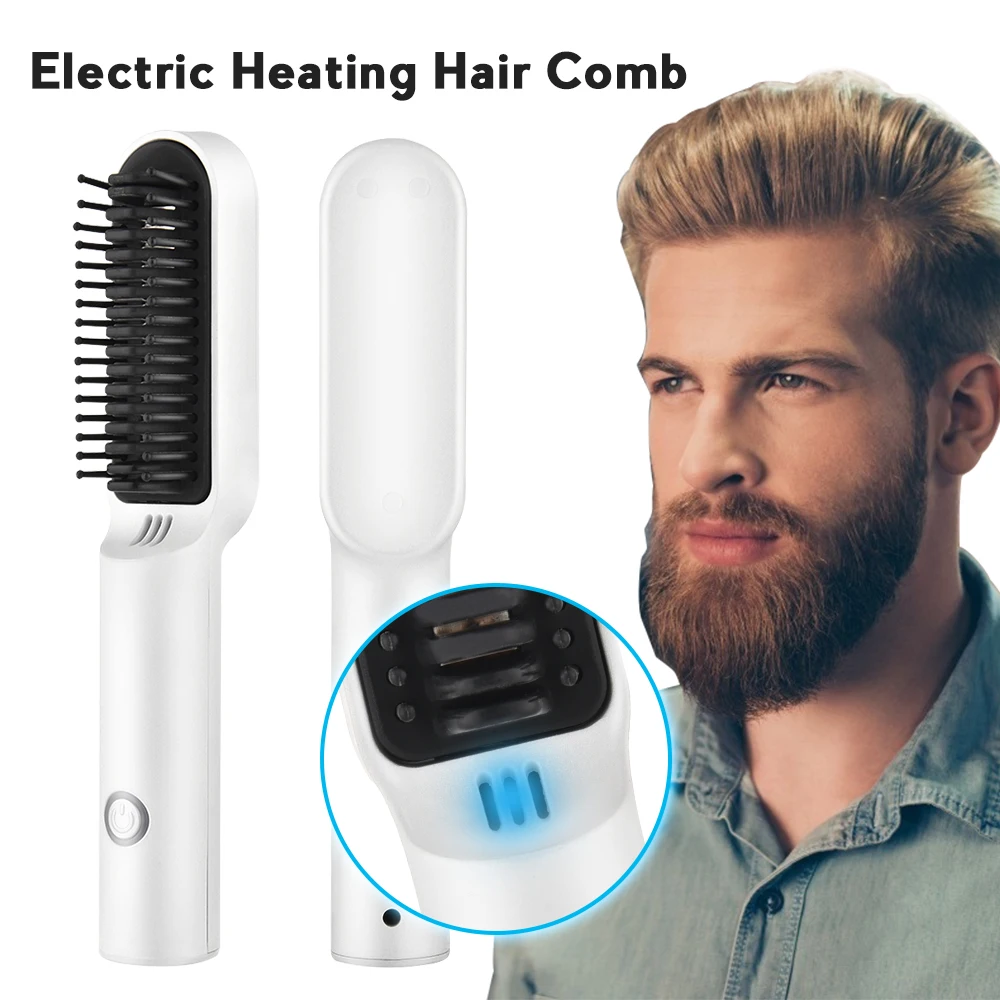 Electric Heating Hair Straightening Comb Negative Ion Curling Comb Deep Moisturizing Hair Care Styling Tool Type-c USB Charging
Electric Heating Hair Straightening Comb Negative Ion Curling Comb Deep Moisturizing Hair Care Styling Tool Type-c USB Charging