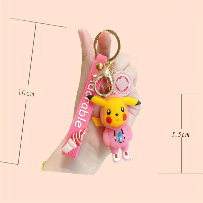 Pokemon Series Action Figure Toys Cute Pikachu Anime Figure Silica Gel Car Key Chain Cartoon Knapsack Pendant Pokemon Toy Gifts
Pokemon Series Action Figure Toys Cute Pikachu Anime Figure Silica Gel Car Key Chain Cartoon Knapsack Pendant Pokemon Toy Gifts