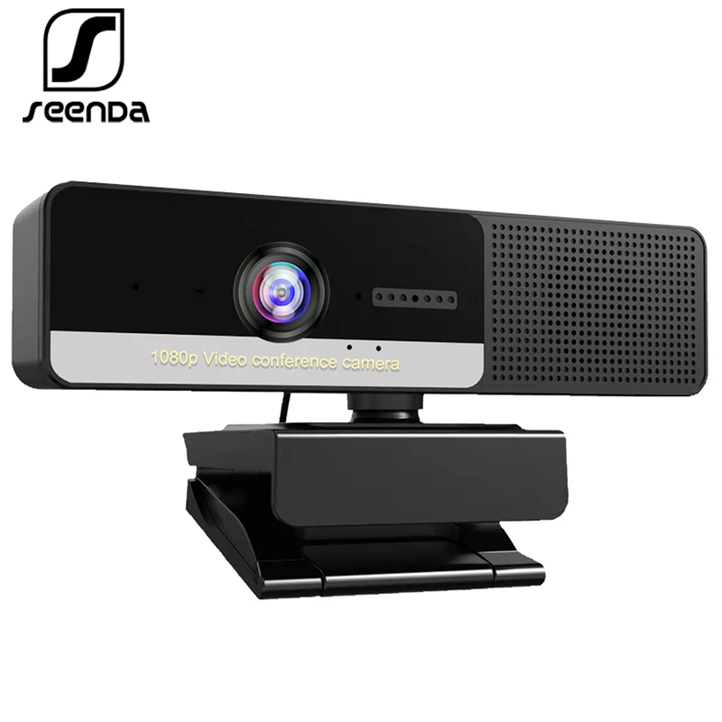 SeenDa веб камеры 1080P Full HD Камера с Динамик микрофона USB камера для ПК компьютер YouTube