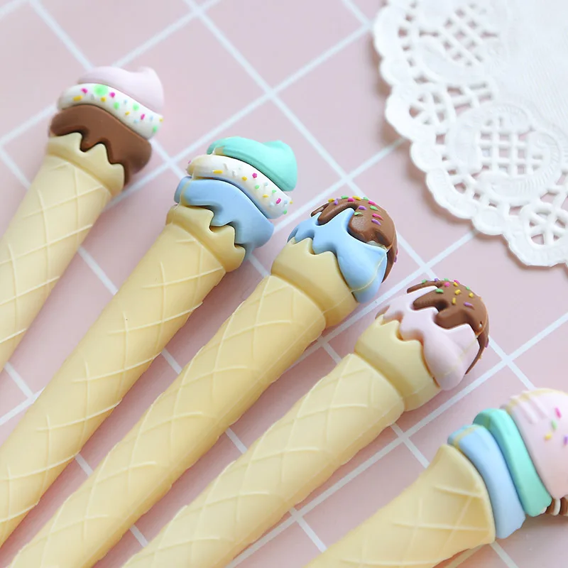 1pcs Summer Icecream Gel Pen 0.5mm Ballpoint Pens Blue Ink Refill Stationery Office Accessories School Supplies F6037
1pcs Summer Icecream Gel Pen 0.5mm Ballpoint Pens Blue Ink Refill Stationery Office Accessories School Supplies F6037