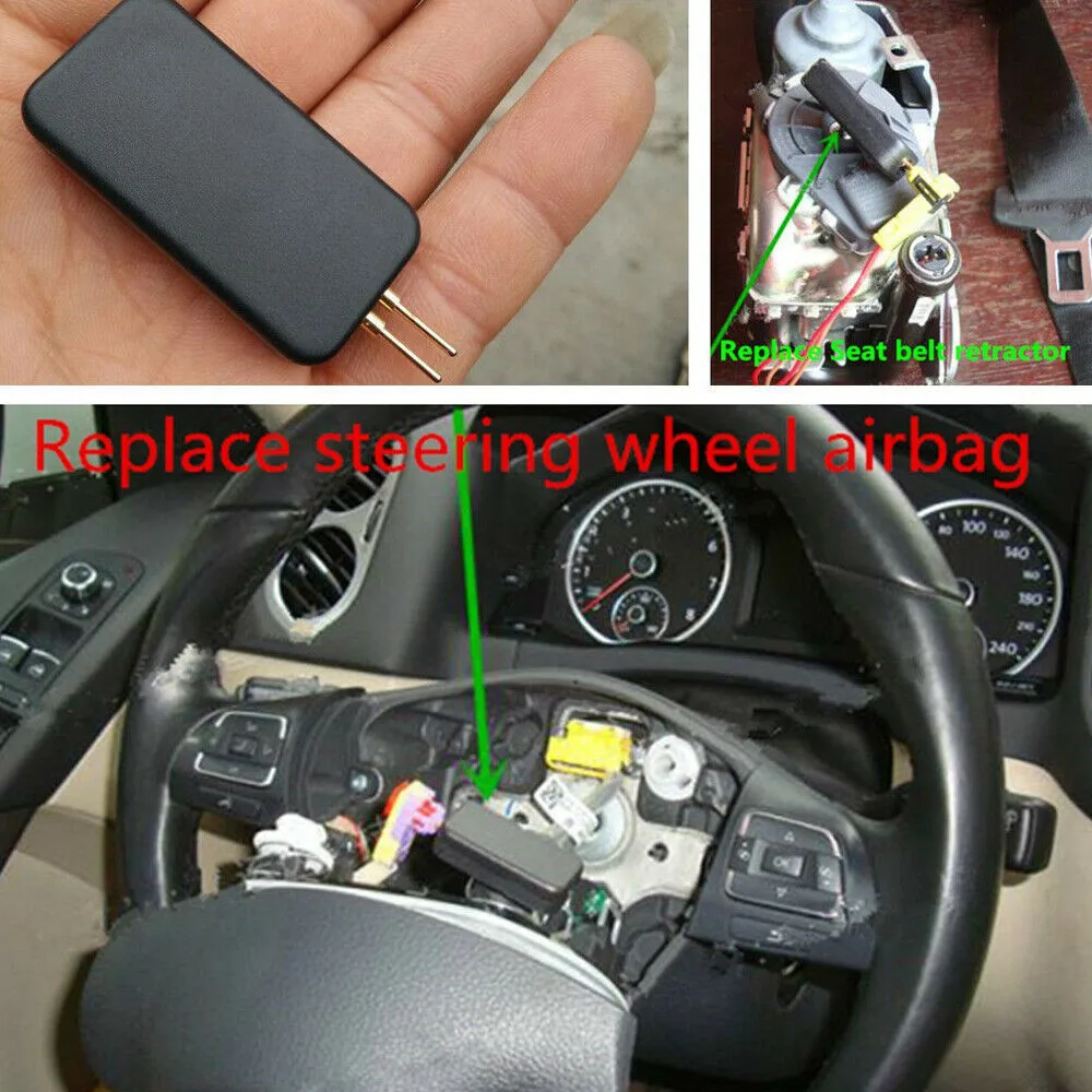 1PC Airbag Emulator Bypass Car Fits Most Airbag Srs Systems SRS Sensor Simulator Universal New
1PC Airbag Emulator Bypass Car Fits Most Airbag Srs Systems SRS Sensor Simulator Universal New
