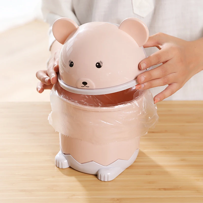 Cute Desktop Flip Trash Can Cover Mini Portable Garbage Storage Bin Box Home Office Table Desk Waste Container Bucket
Cute Desktop Flip Trash Can Cover Mini Portable Garbage Storage Bin Box Home Office Table Desk Waste Container Bucket