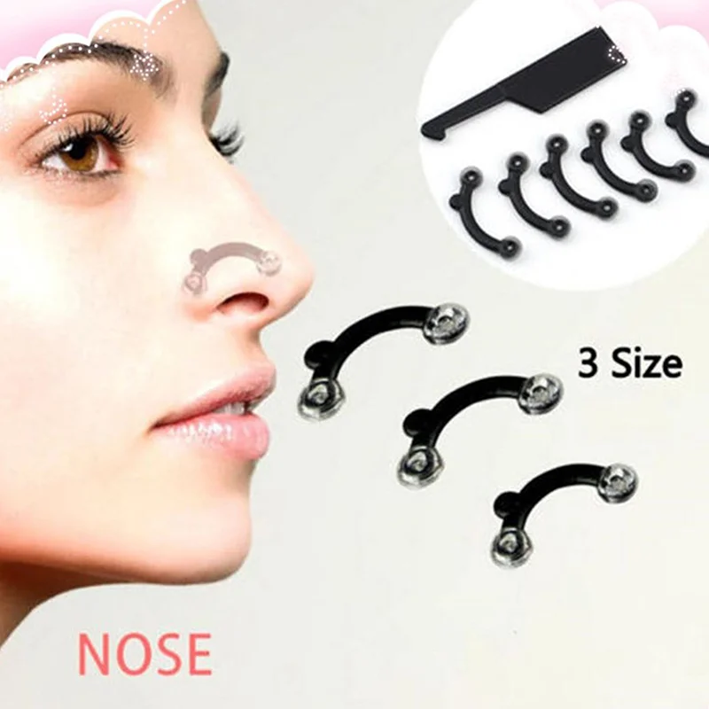 6PCS/Set 3 Sizes Beauty Nose Up Lifting Bridge Shaper Massage No Pain Massager Tool Painless Plastic Clip
6PCS/Set 3 Sizes Beauty Nose Up Lifting Bridge Shaper Massage No Pain Massager Tool Painless Plastic Clip