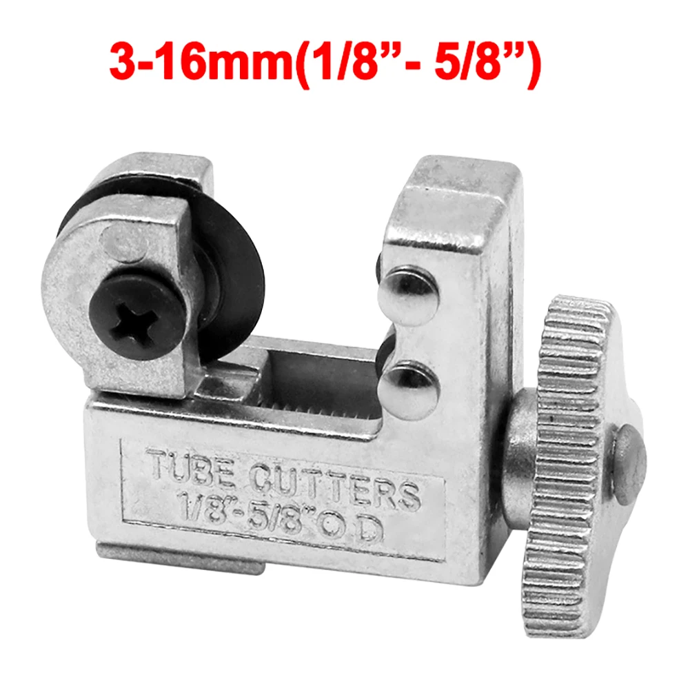 Tube Pipe Cutter Cutting Tool for 1/8"-5/8" Copper Brass Aluminum Plastic Pipe Hot Sale Drop Shipping Wood Working Tools
Tube Pipe Cutter Cutting Tool for 1/8"-5/8" Copper Brass Aluminum Plastic Pipe Hot Sale Drop Shipping Wood Working Tools