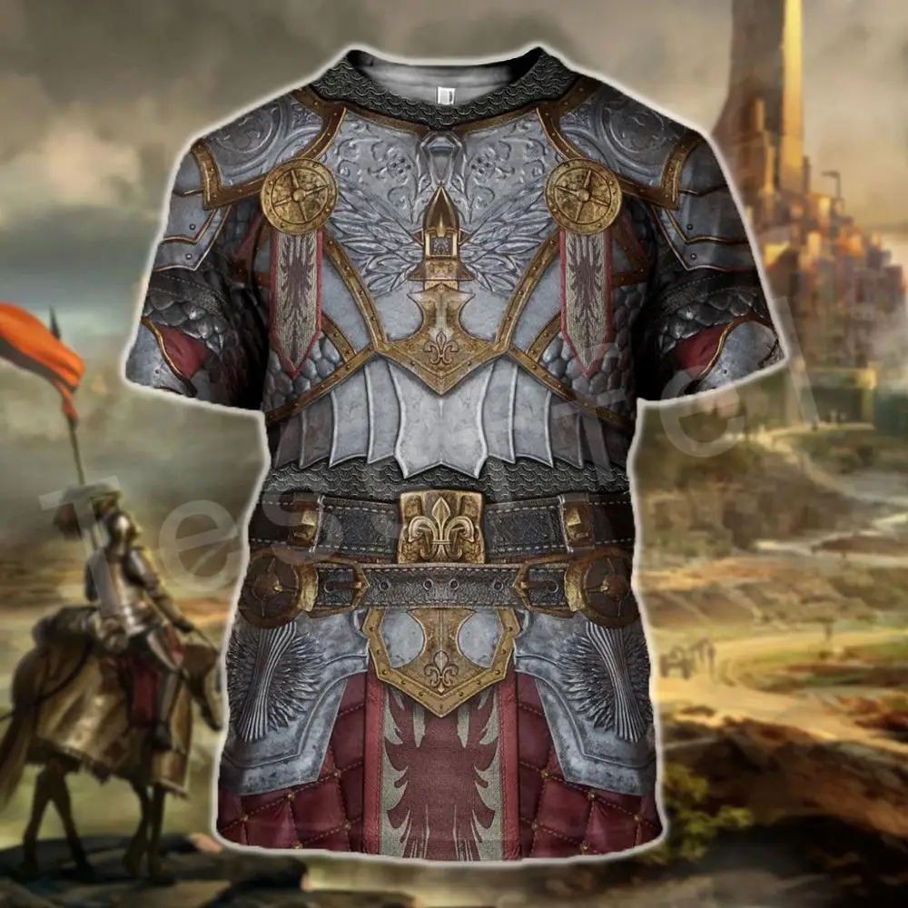Knights Templar Causal Streetwear Harajuku 3D Printed t shirts Short Sleeve Streetwear T-shirts Men Women Cosplay costumes 
Knights Templar Causal Streetwear Harajuku 3D Printed t shirts Short Sleeve Streetwear T-shirts Men Women Cosplay costumes