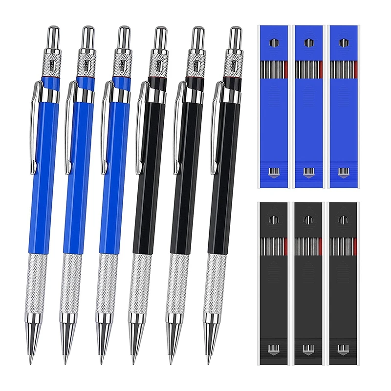 6 Pieces Carpenter Pencils with 72 Pieces Marker Refills, for Draft Drawing, Carpenter, Crafting, Art Sketching
6 Pieces Carpenter Pencils with 72 Pieces Marker Refills, for Draft Drawing, Carpenter, Crafting, Art Sketching