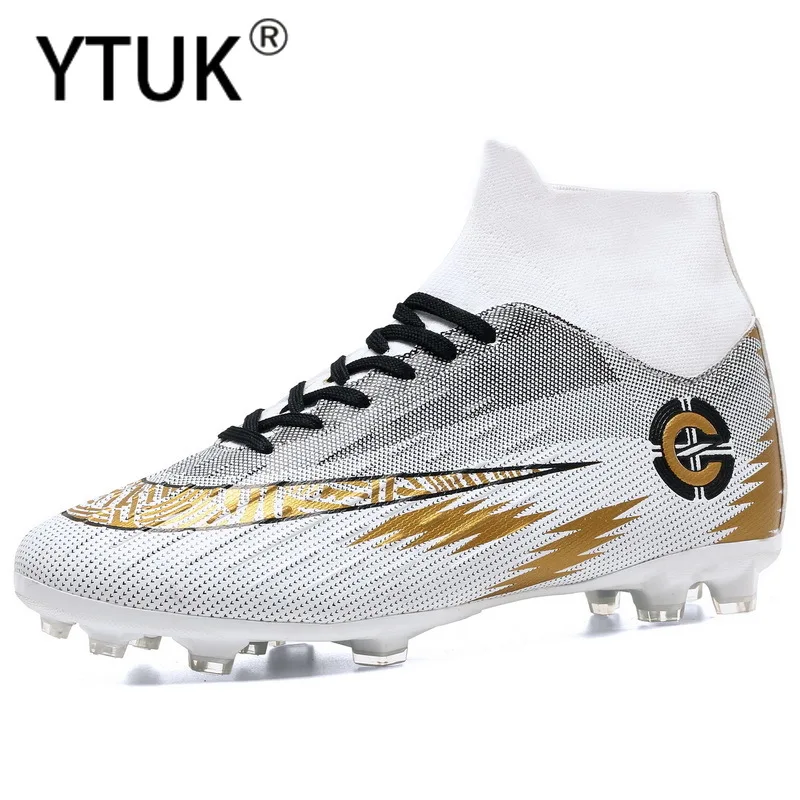 YTUK Men Football Cleats Soccer Ankle Boots Teenager Training Sneakers Kids Indoor High top Sports Shoes Unisex Large Size
YTUK Men Football Cleats Soccer Ankle Boots Teenager Training Sneakers Kids Indoor High top Sports Shoes Unisex Large Size