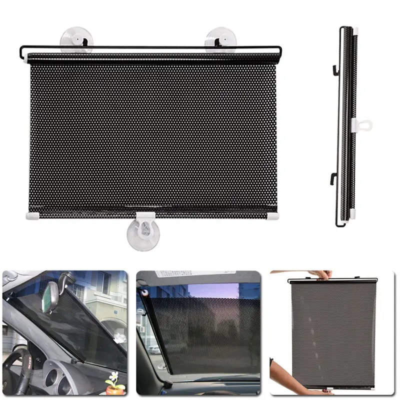 Durable Retractable 40x125cm PVC Retractable Sunshade Outdoor Cover Sunshade Car Windshield Windshield Sunshade
Durable Retractable 40x125cm PVC Retractable Sunshade Outdoor Cover Sunshade Car Windshield Windshield Sunshade