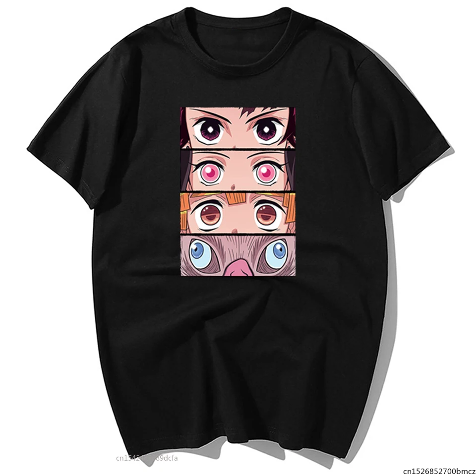 Japanese Anime Demon Slayer Look Into Your Eyes T-shirts Summer Causal Short Sleeve Harajuku Streetwear
Japanese Anime Demon Slayer Look Into Your Eyes T-shirts Summer Causal Short Sleeve Harajuku Streetwear