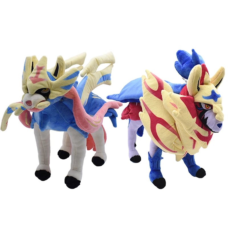 30CM Pokemon Sword And Shield Anime Plush Zacian Zamazenta Plushes Doll Cute Soft Stuffed Plush Toy Christmas Gift For Kids
30CM Pokemon Sword And Shield Anime Plush Zacian Zamazenta Plushes Doll Cute Soft Stuffed Plush Toy Christmas Gift For Kids