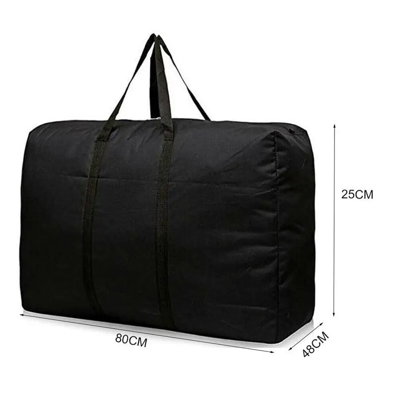 Waterproof Zipper Organize Storage Bags Luggage Bags Dormitory Tool Moving Packing Bag Shopping Extra Container Large
Waterproof Zipper Organize Storage Bags Luggage Bags Dormitory Tool Moving Packing Bag Shopping Extra Container Large