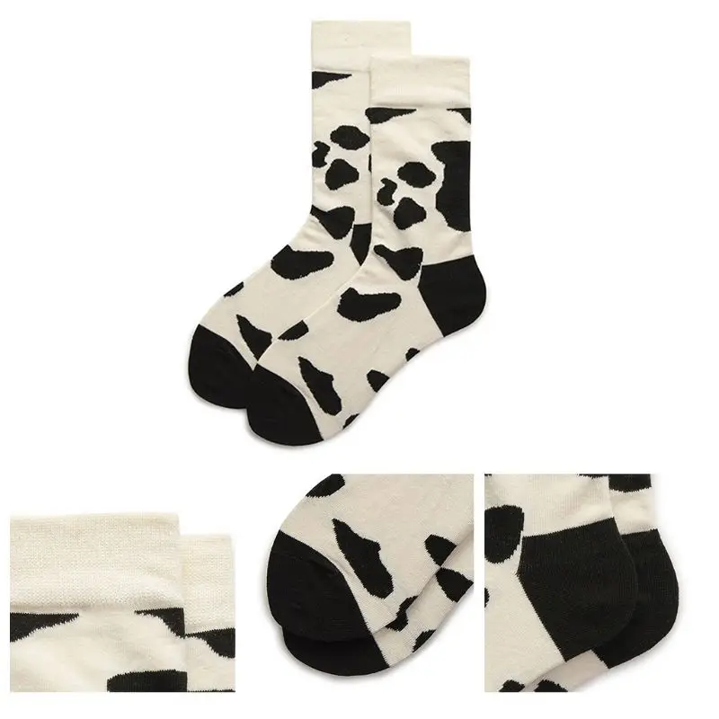 Японские женские и мужские забавные носочки, черные, белые, молочные, коровы, животные, принты, дышащие, Харадзюку, скейтборд, средние трубы, ... 
Японские женские и мужские забавные носочки, черные, белые, молочные, коровы, животные, принты, дышащие, Харадзюку, скейтборд, средние трубы, ...