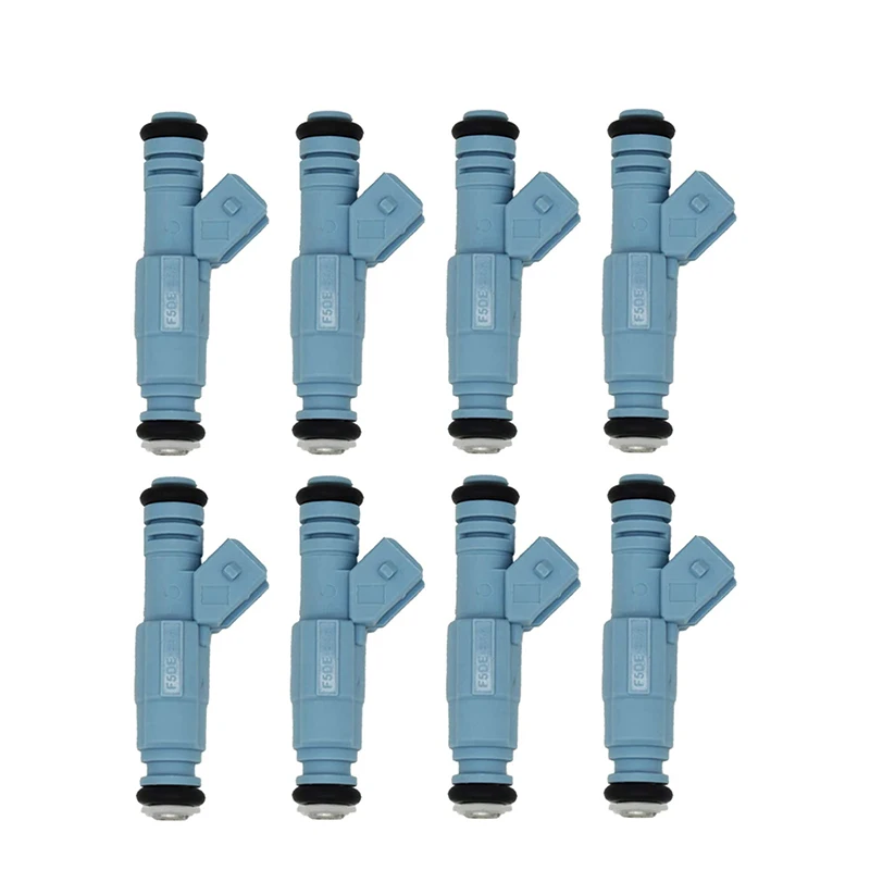 

8Pcs Fuel Injectors 24LB 250cc For Ford Pontiac Chevrolet LS1 EV1 5.0L 5.7L V8 0280155715 Car Accessories