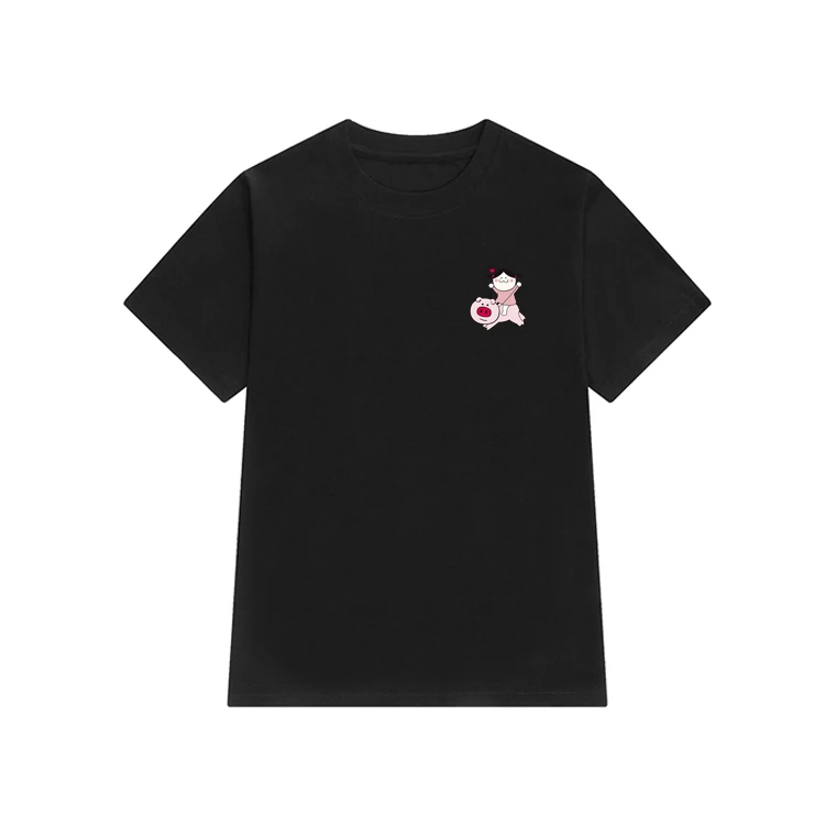 Cartoon T-shirt cute little pig cotton short sleeve summer student loose BF Hong Kong Style half sleeve French couple dress
Cartoon T-shirt cute little pig cotton short sleeve summer student loose BF Hong Kong Style half sleeve French couple dress