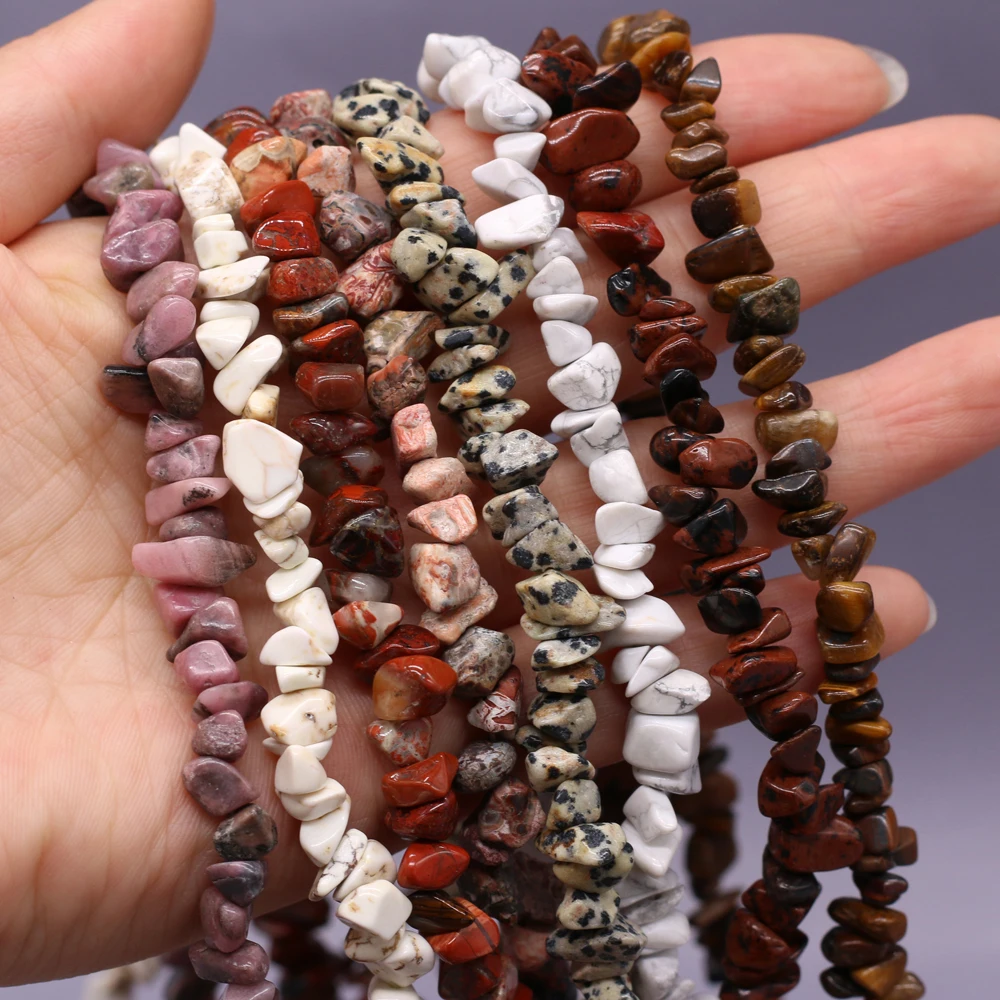 Natural Semi-precious Chip Beads Tiger Eye Stone 5-8mm White Turquoise For Jewelry Making DIY Necklace Earrings Accessories40cm
Natural Semi-precious Chip Beads Tiger Eye Stone 5-8mm White Turquoise For Jewelry Making DIY Necklace Earrings Accessories40cm