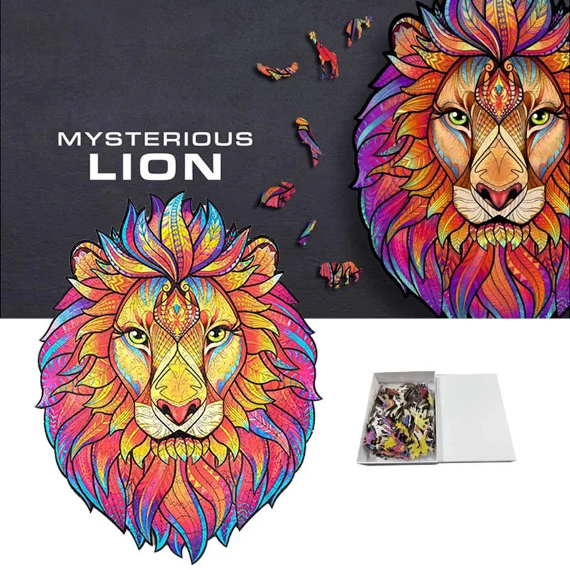 A4 DIY Wooden Puzzle For Adults Children Each Piece Is Animal Shaped Christmas Gift Jigsaw Puzzle Improve Concentration
A4 DIY Wooden Puzzle For Adults Children Each Piece Is Animal Shaped Christmas Gift Jigsaw Puzzle Improve Concentration