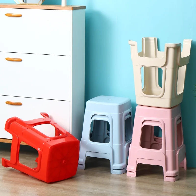Thickened Plastic Stool Chair Home Living Room Nordic Simple Dining Table Bench Stool Chair
Thickened Plastic Stool Chair Home Living Room Nordic Simple Dining Table Bench Stool Chair