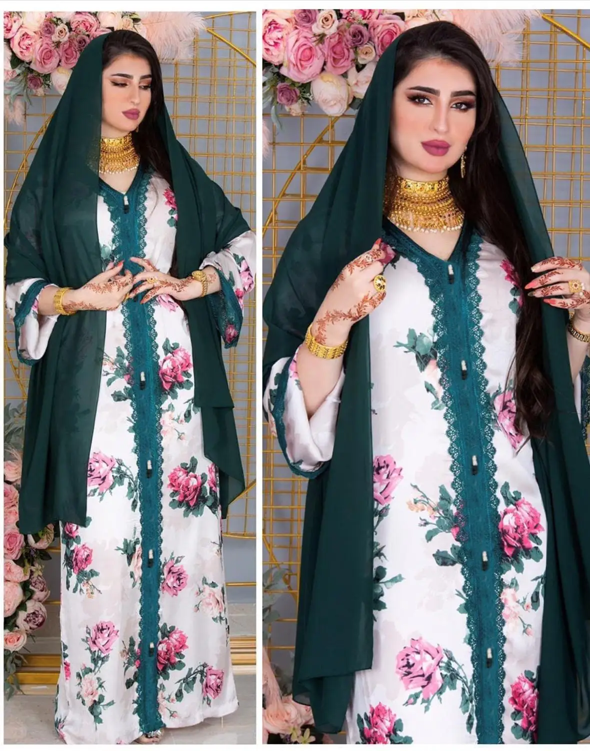 Элегантный принт в мусульманском стиле Абаи Макси платье Vestidos кардиган кимоно длинный халат платья Jubah Ближнего Востока Рамазан джилбаба И...
Элегантный принт в мусульманском стиле Абаи Макси платье Vestidos кардиган кимоно длинный халат платья Jubah Ближнего Востока Рамазан джилбаба И...